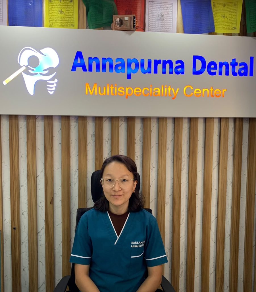 Karlamu Sherpa (Receptionist) - Annapurna Dental Multispeciality Center